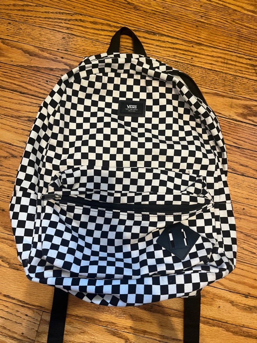 Vans Black & White Checkerboard Backpack